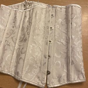 White corset size large.
